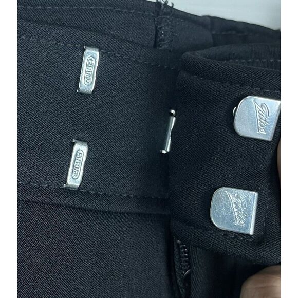 OSSI Skiwear Vintage High Waist Stirrup Black Pant Size Womens Size 8 Wool Blend - Picture 7 of 10